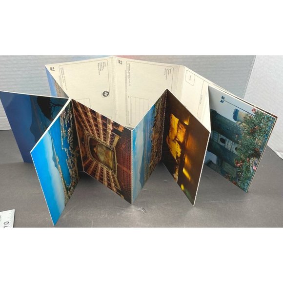 Napoli Italy 16 Color Photo Postcards Accordion Booklet Kodak Ektachrome - Picture 2 of 14